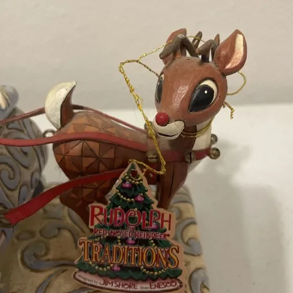 Jim Shore Traditions Rudolph the Red Nosed Reindeer Musical